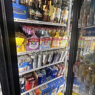 Selected beers and seltzers