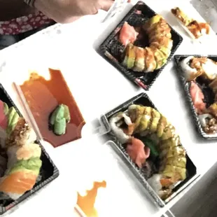 sashimi, sushi and sashimi, food, sushi