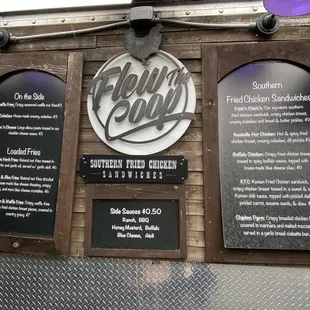 The fried chicken sandwiches are superb!