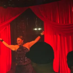 She's got really sexy Sade song throughout her body!