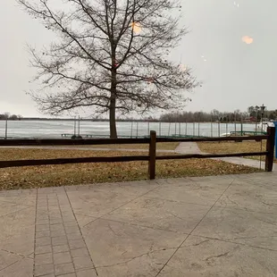 Not much saying it's winter but during the summer it's a great view!