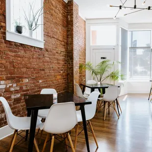 Our semi-private Tasting Room, available to rent for events and parties!