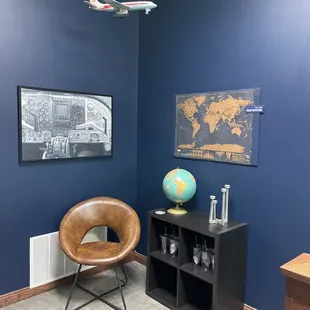 Back of the store decor
