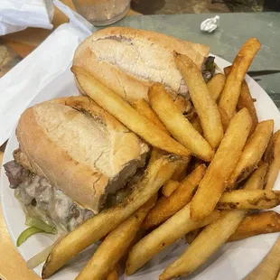 Philly with fries