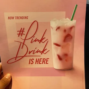 Pink drink is here