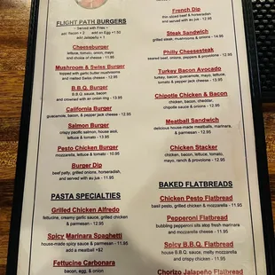 Updated menu 08/19/22