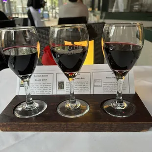 Red Wine Flight