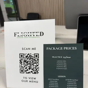 Golf practices and golf lessons PACKAGE