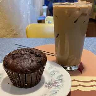 Chocolate chip muffin