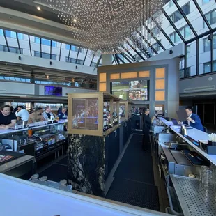 Bar area