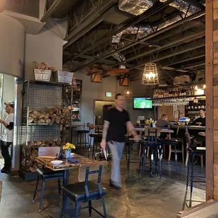 Bar area