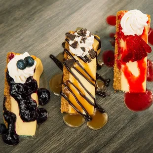 Cheese Cake Flight
