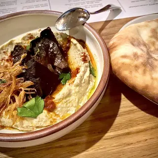 Spicy Short Rib Hummus