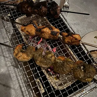 Wood Grilled Kebabs Dinner