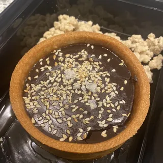 Chocolate Sesame Ganache Tart