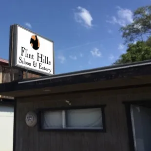 the front of the restaurant