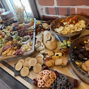 We offer fantastic catering services for our events.