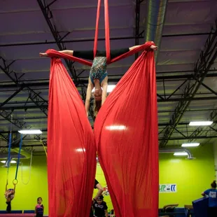 Aerial Silks Skills