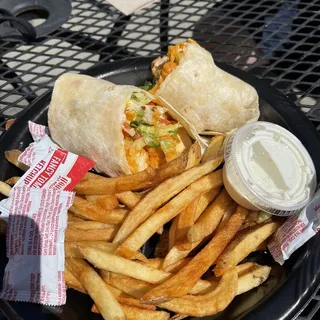 Chicken Wrap Meal