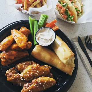 Chicken Strip Tacos Meal