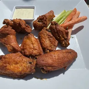 Chicken wings appetizer