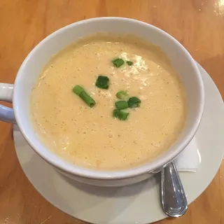 Curried Corn and Lobster Bisque