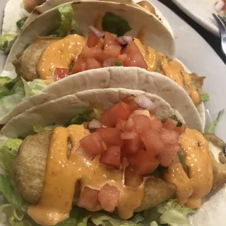 Fried Pickle Tacos