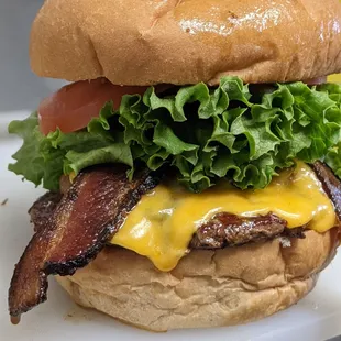 Original Burger w/ bacon