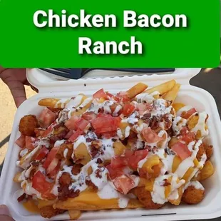 chicken bacon ranch fries
