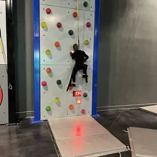 Climbing walls rock !!