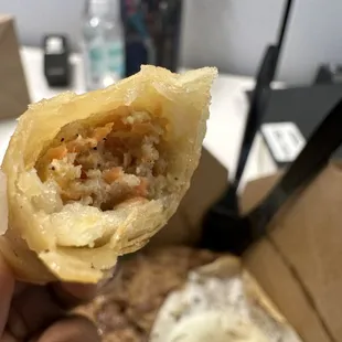 Lumpia inside