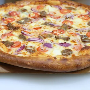 Lamb Gyro Pizza