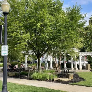 First and Main green.