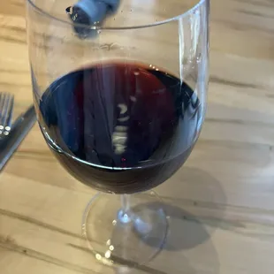 Glass of Pinot Noir