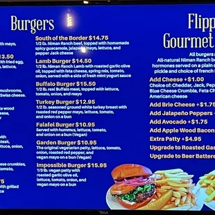 Burger Menu