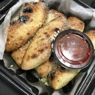 Breadsticks (they are so amazing here)