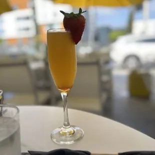 Peach mimosa