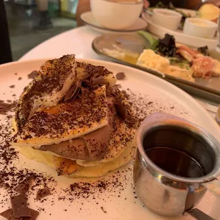 Chocolate Banana Ricotta Pancake