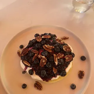 Blueberry Cream Cheese Pancake