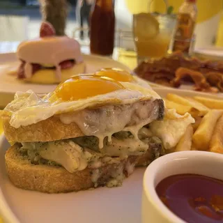 Croque Madame Sandwich