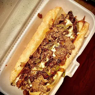 Flippin Super Steak Philly Sandwich