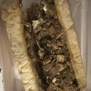 Flippin Super Chicken Philly Sandwich