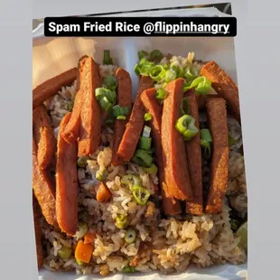 Spam fried rice