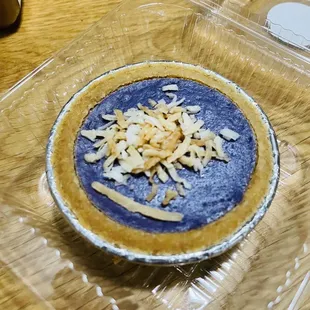 Ube cheesecake