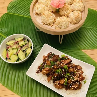 chicken wings and fried chicken, food