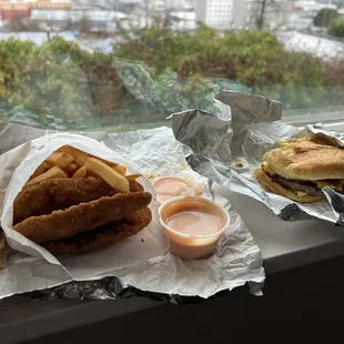 a window sill