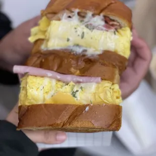 Ham Cheese Sandwich Bacon Cheese Sandwich  @dangit.all