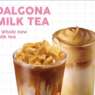 Dalgona Milk Tea