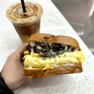 Bulgogi BBQ Dalgona Foam Coffee