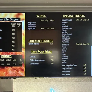 Flip&apos;s Menu Jan 2025